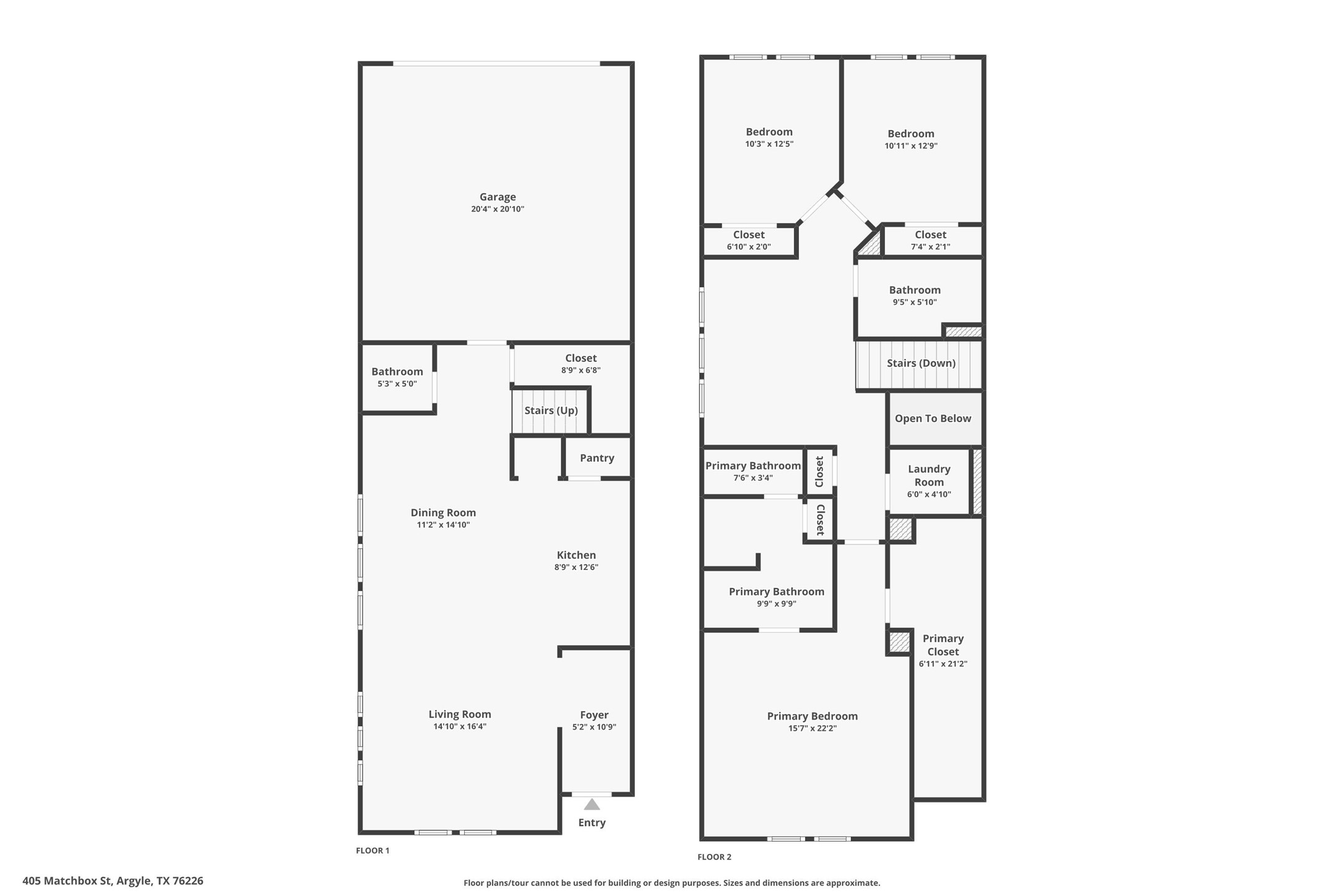 405 Matchbox Street Argyle TX 76226