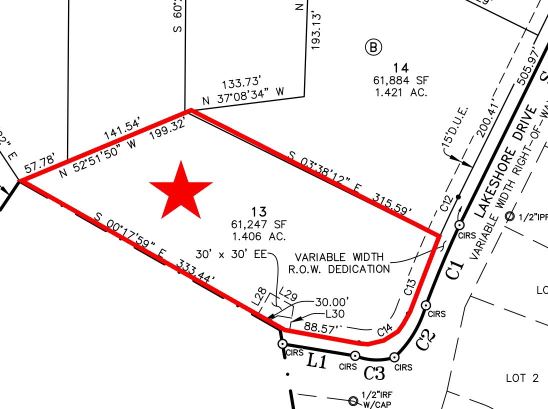 Tbd Lot 13 Lakeshore Drive Waxahachie TX 75165