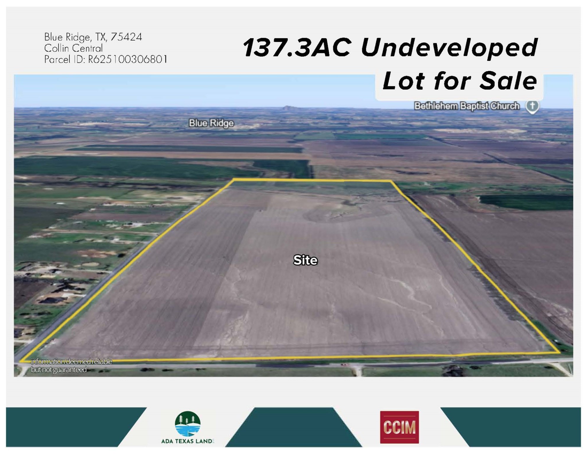Tbd 137.3ac County Road 832 Blue Ridge TX 75424
