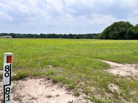 Lot 80 Clubhouse Drive Corsicana TX 75109