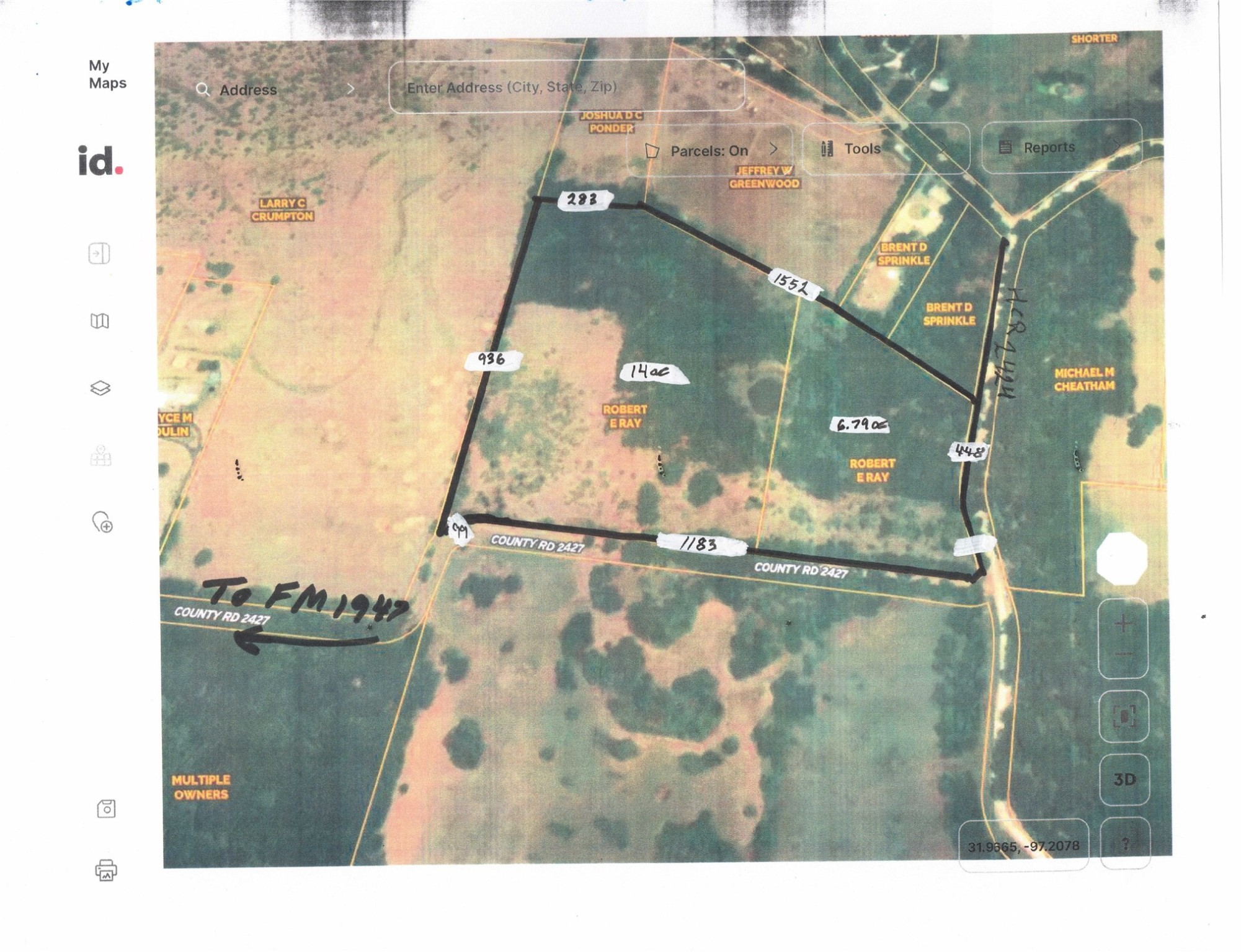 Tbd Hcr-2427 Hillsboro TX 76645