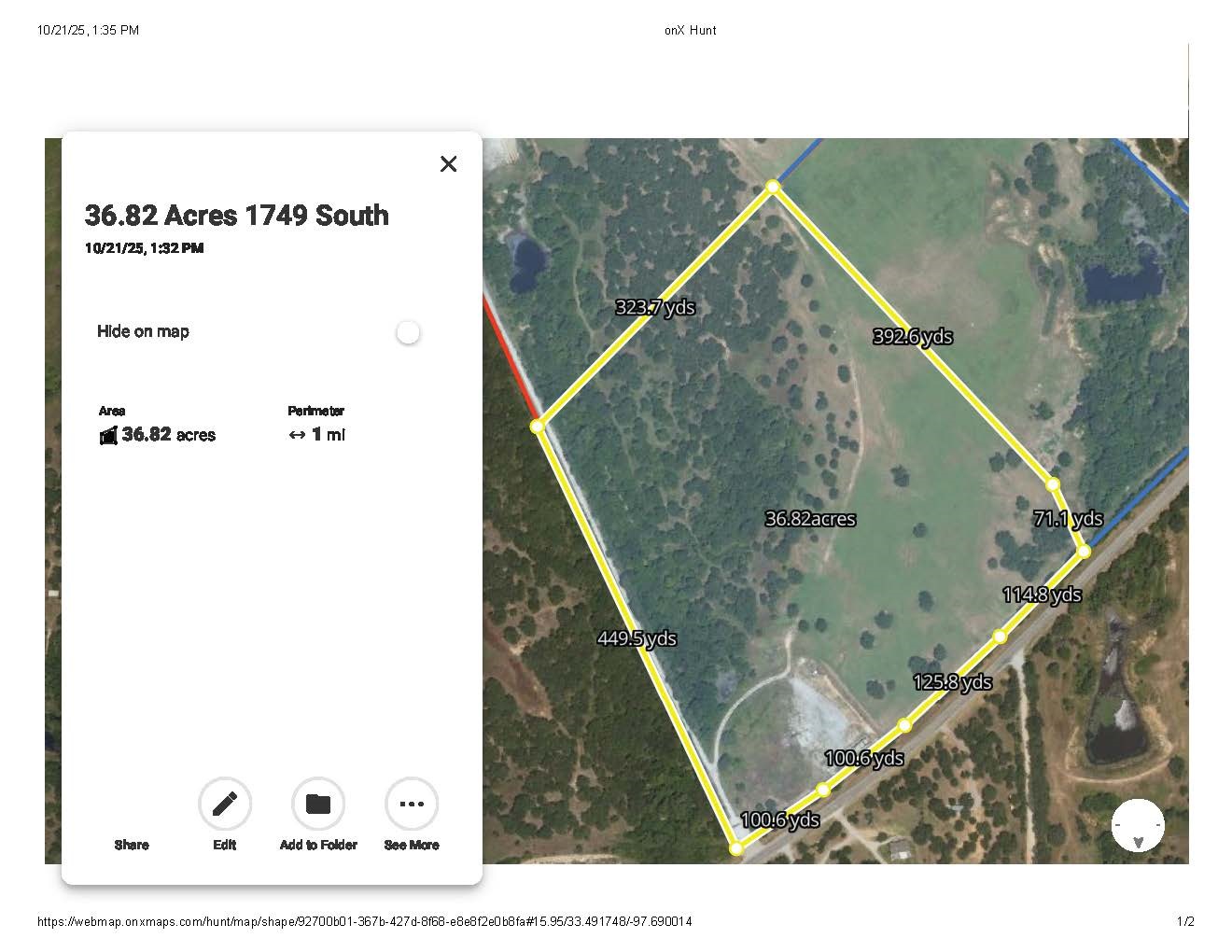 36 Acres Fm 1749 Sunset TX 76270