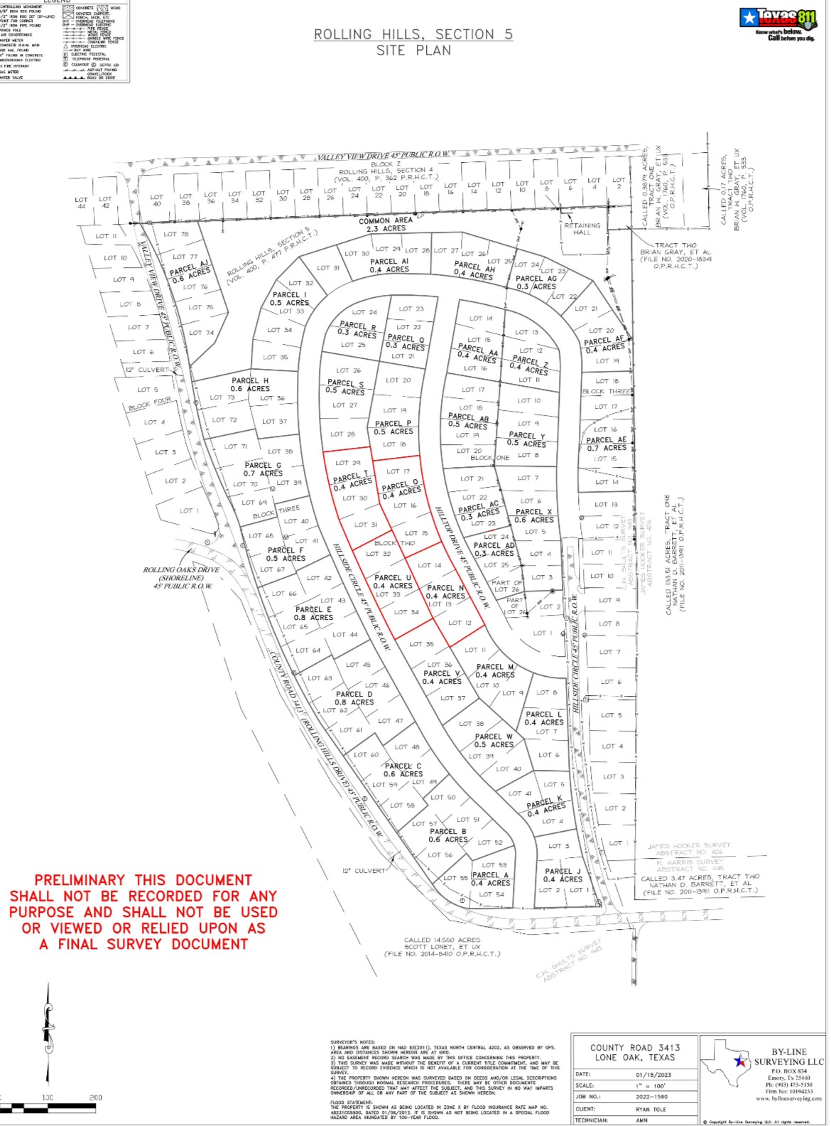Tbd Hilltop Drive Lone Oak TX 75453