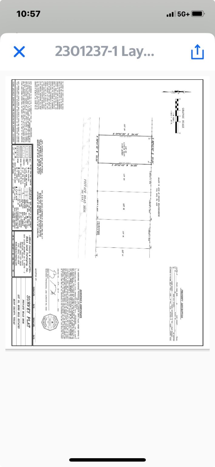 Lot 1 Bird Hill Drive Quinlan TX 75474