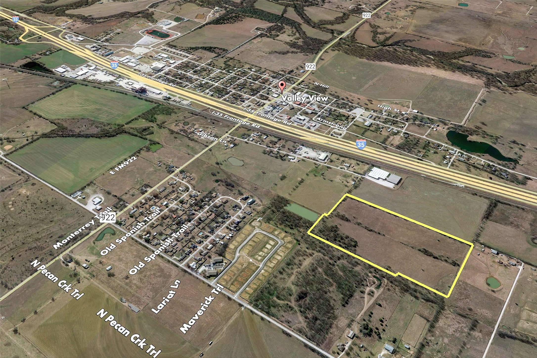 Tbd N Pecan Creek Trail Valley View TX 76272
