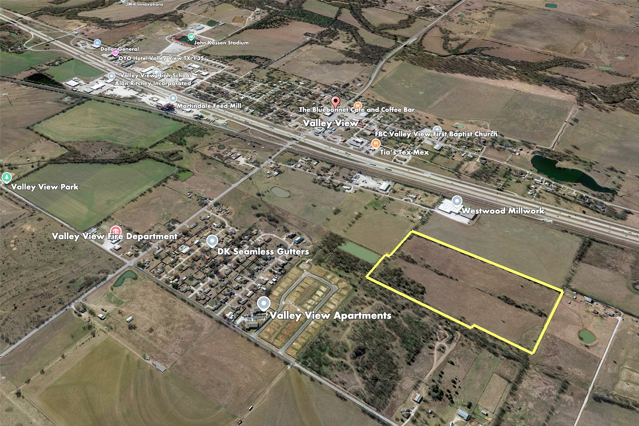 Tbd N Pecan Creek Trail Valley View TX 76272