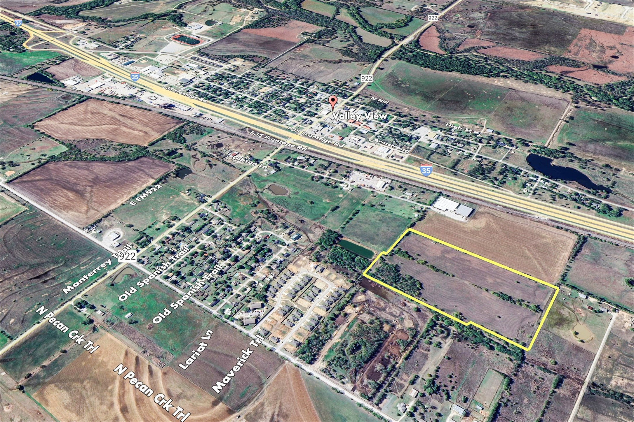 Tbd N Pecan Creek Trail Valley View TX 76272