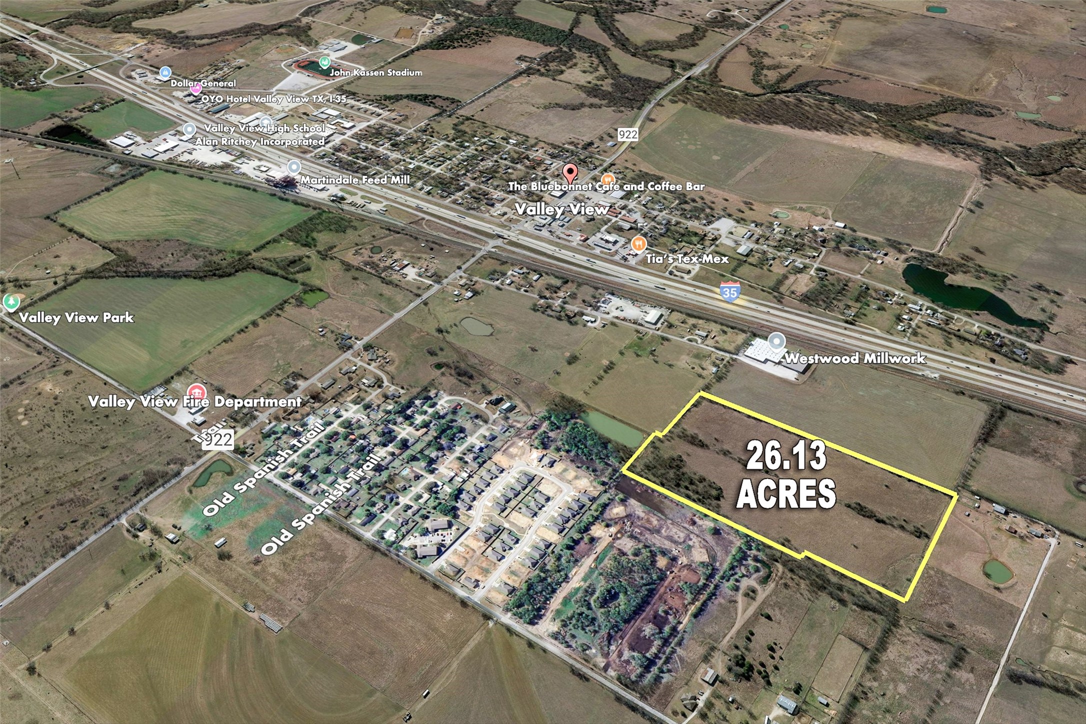 Tbd N Pecan Creek Trail Valley View TX 76272