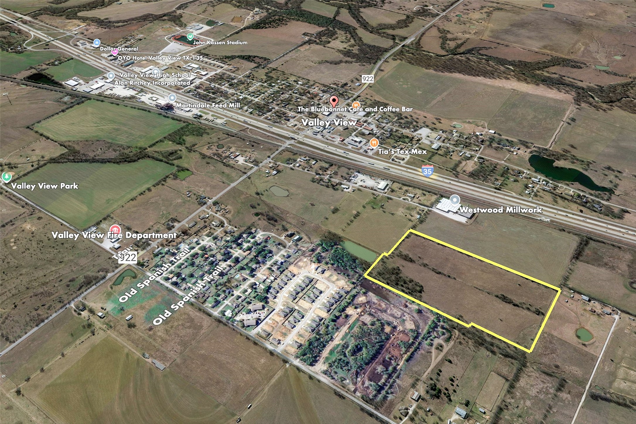 Tbd N Pecan Creek Trail Valley View TX 76272