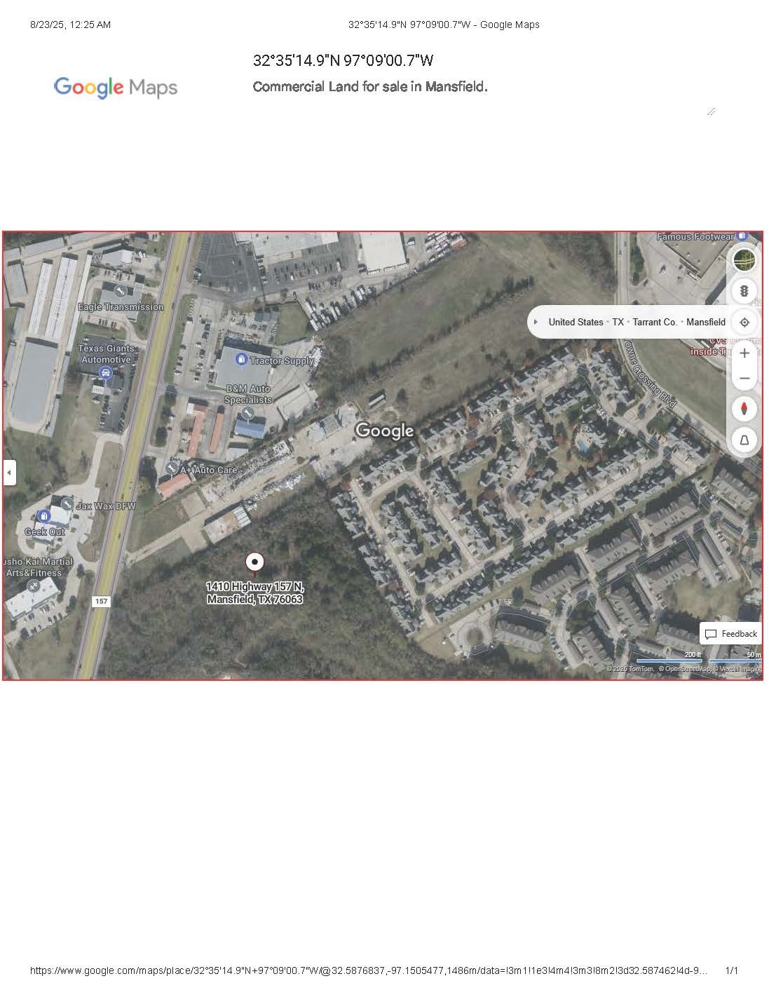 1410 Highway 157 N Mansfield TX 76063