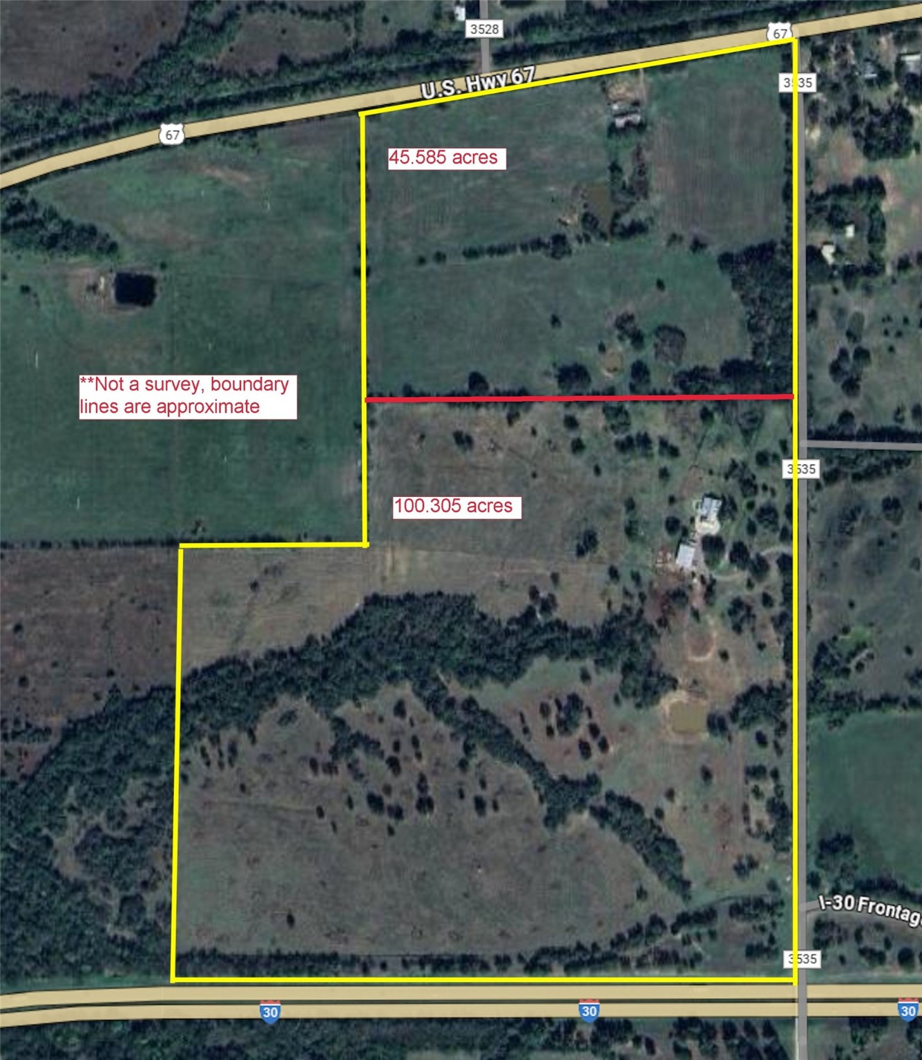 E Us-67 Highway Saltillo TX 75478