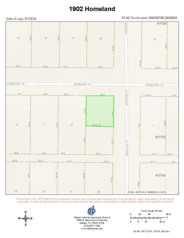 1902 Homeland Street Dallas TX 75212