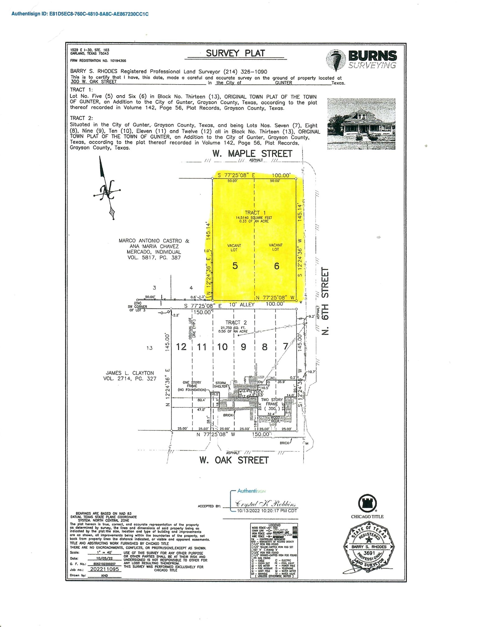 Tbd W Maple Street Tract 1 Gunter TX 75058