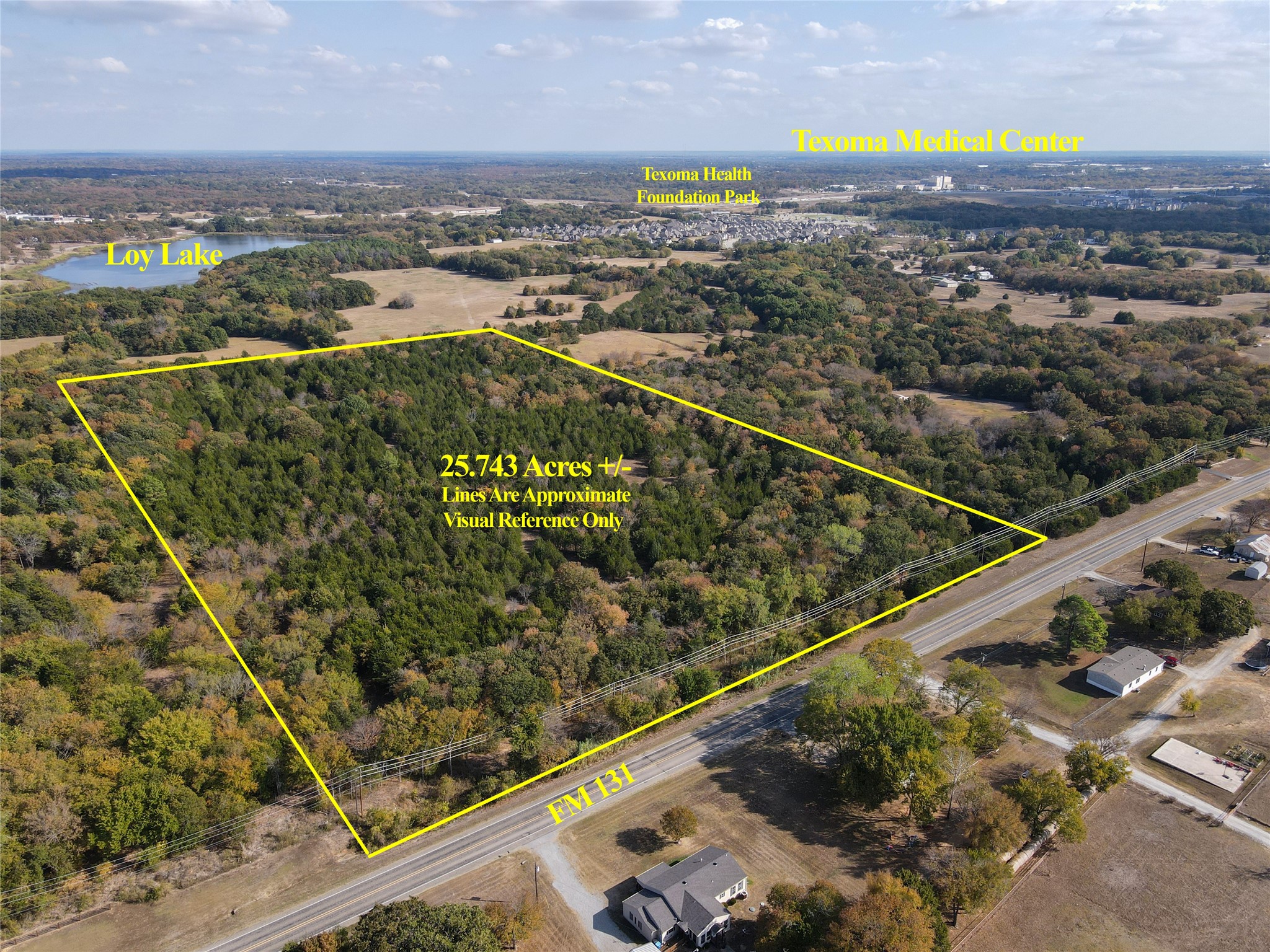 25.742 Acres S Fm 131 Denison TX 75020