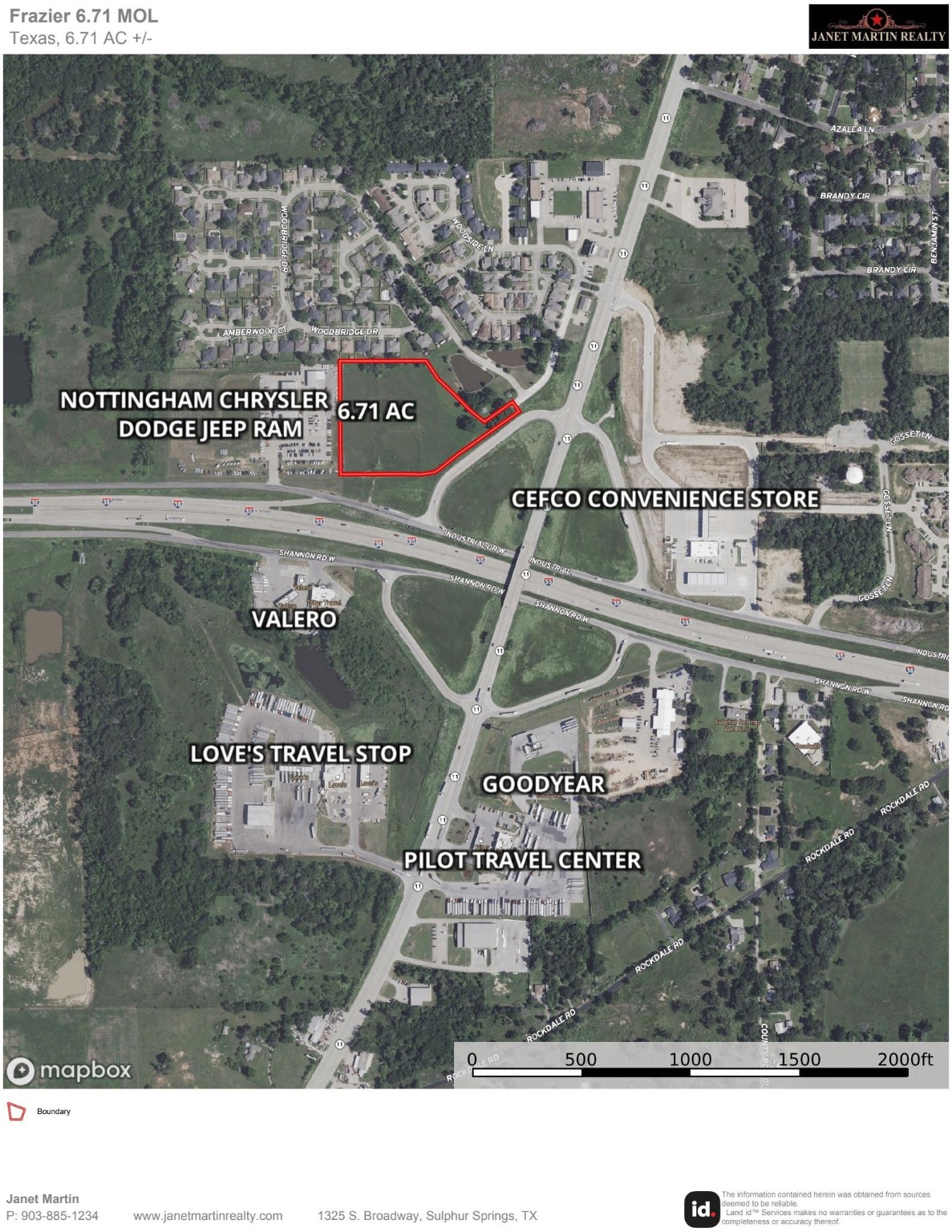 Tbd Interstate Highway 30 Corner Sulphur Springs TX 75482