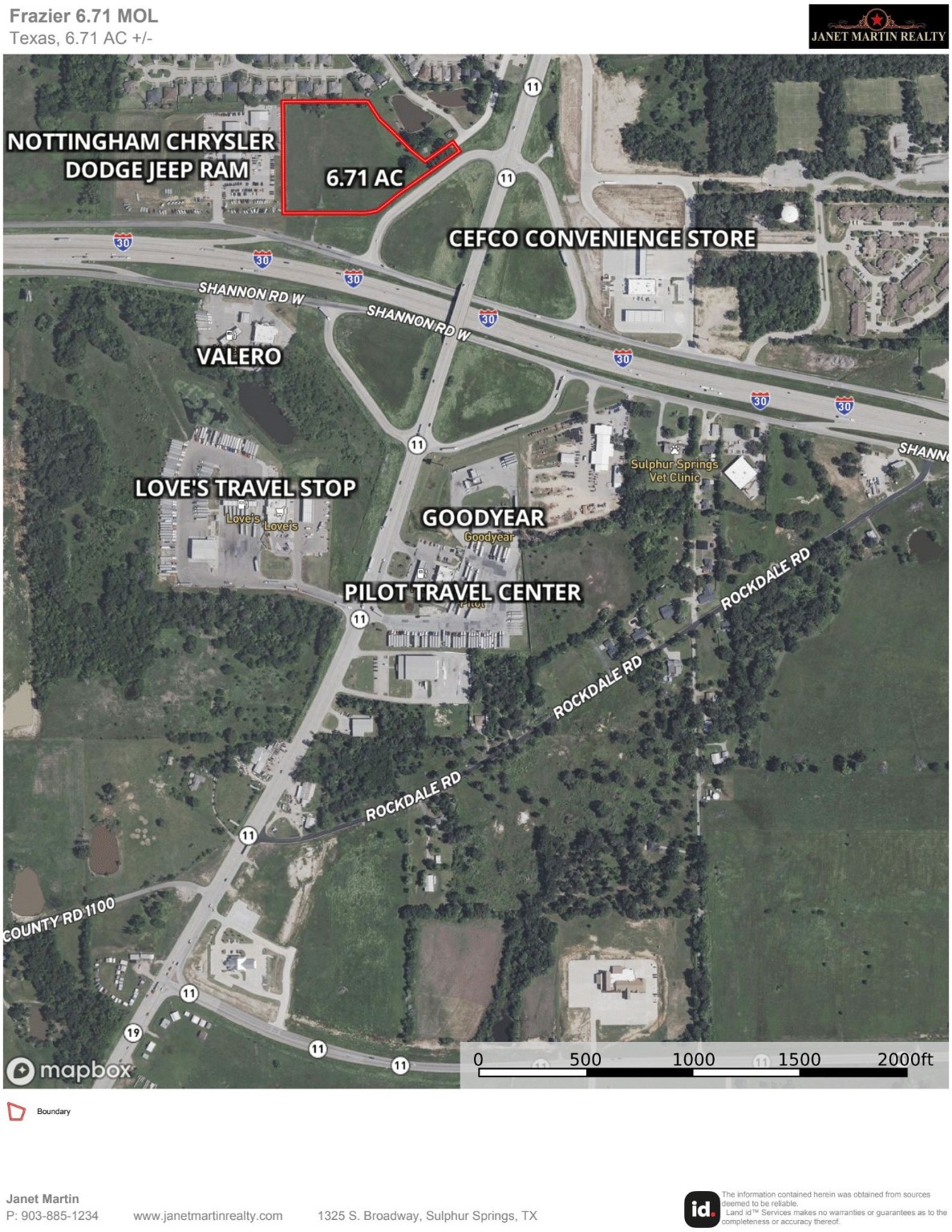 Tbd Interstate Highway 30 Corner Sulphur Springs TX 75482