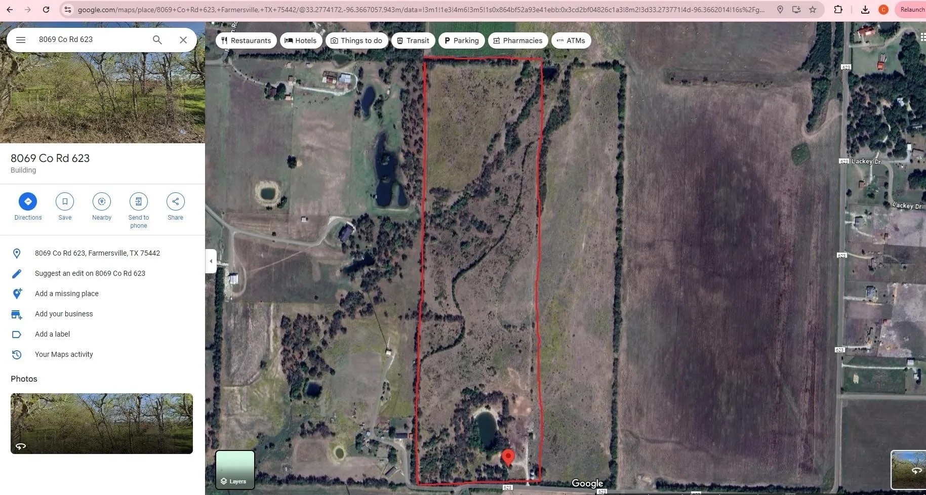 8069 County Road 623 Farmersville TX 75442