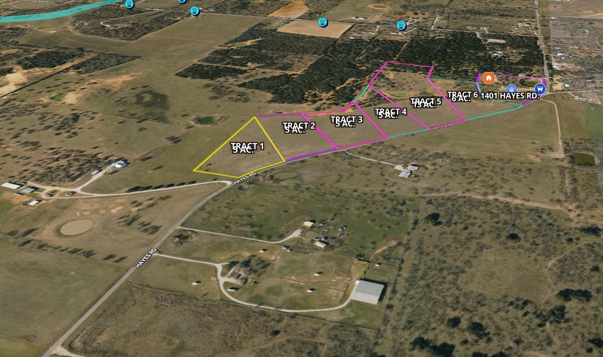Tbd Tract 1 Hayes Road Mineral Wells TX 76067
