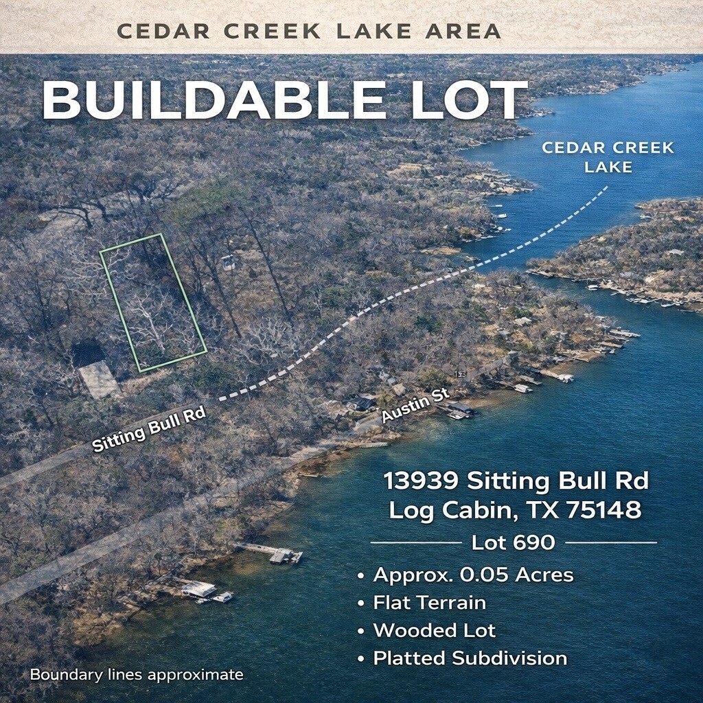 13939 Sitting Bull Log Cabin TX 75148