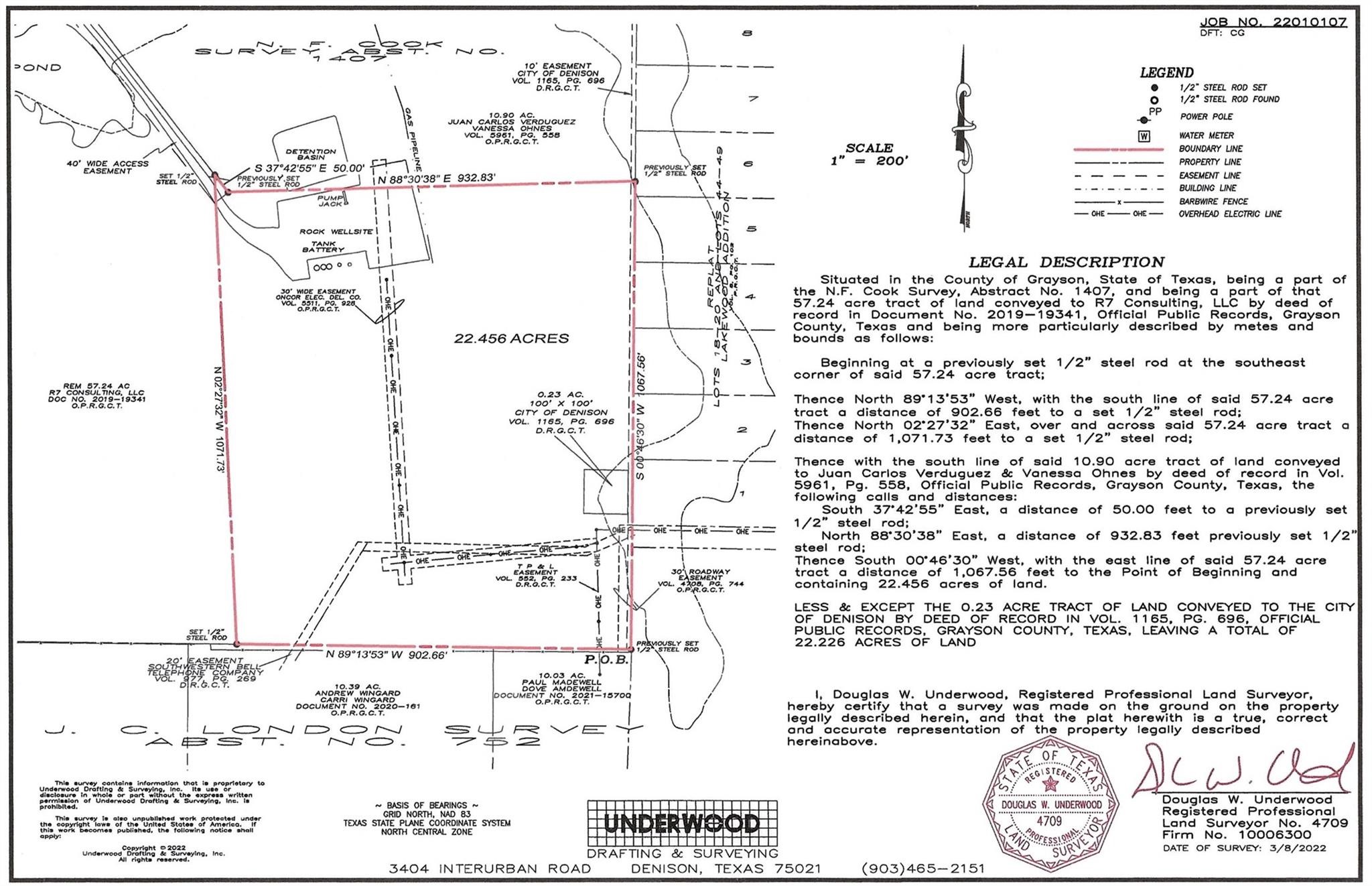 23+/- Acres Oasis Drive Denison TX 75020