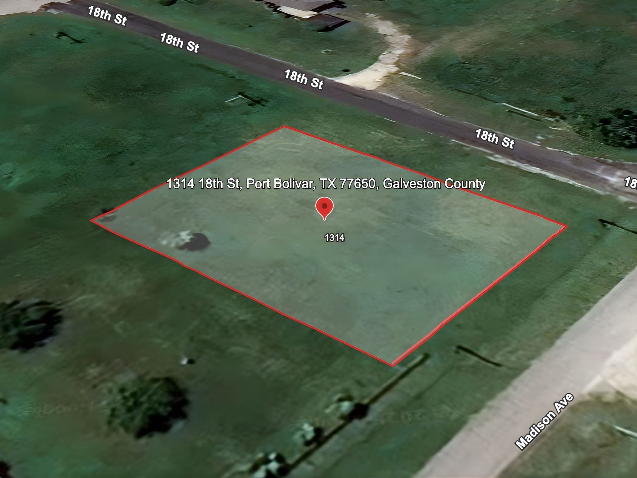 1314 18th Street Port Bolivar TX 77650