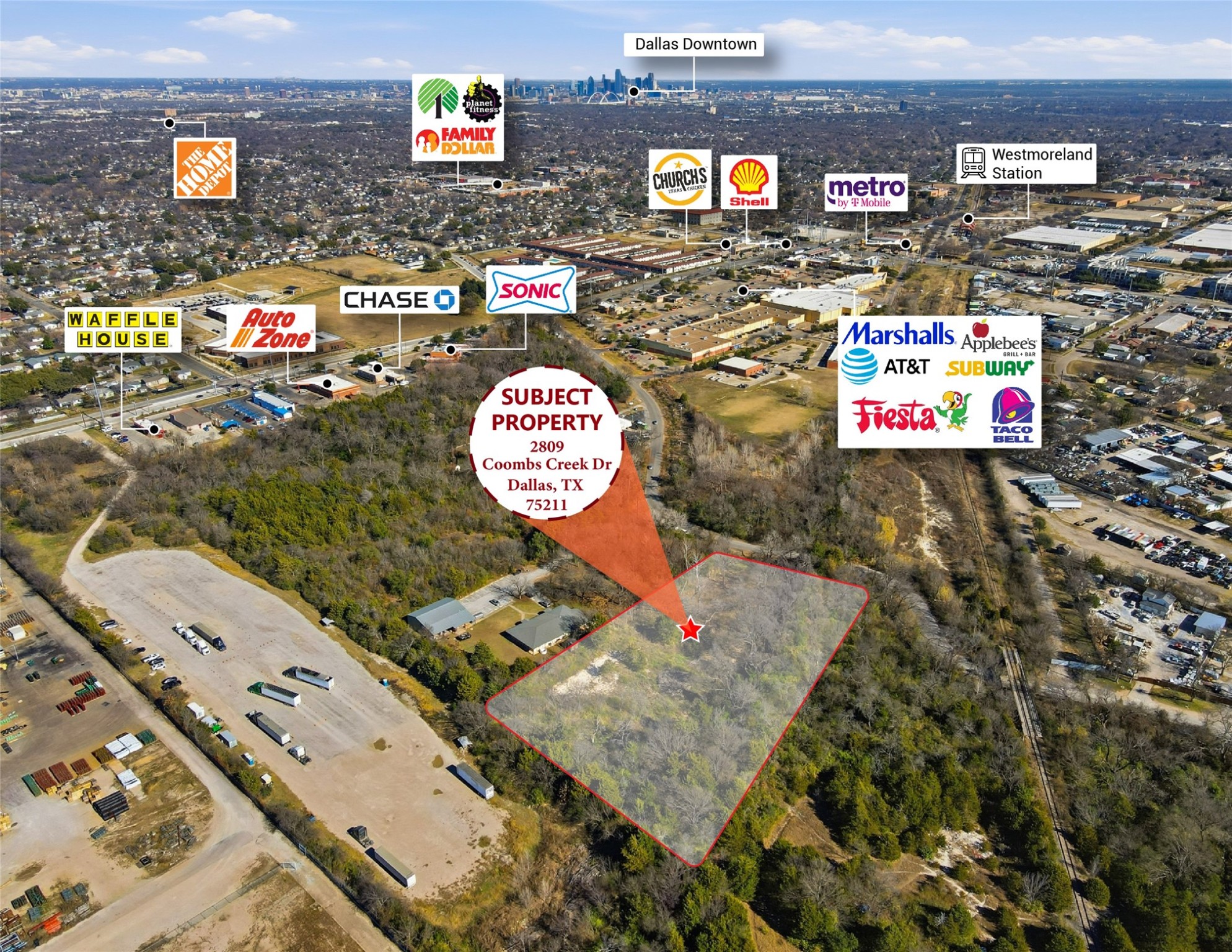 2809 Coombs Creek Drive Dallas TX 75211