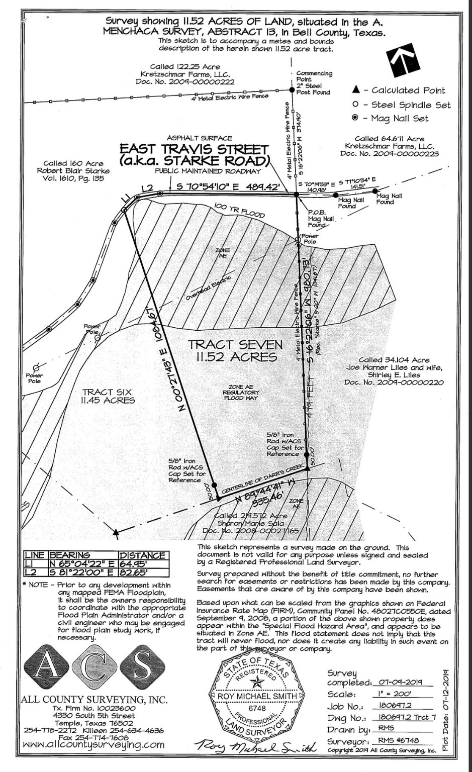 Tbd Tract #7 E Travis Holland TX 76534