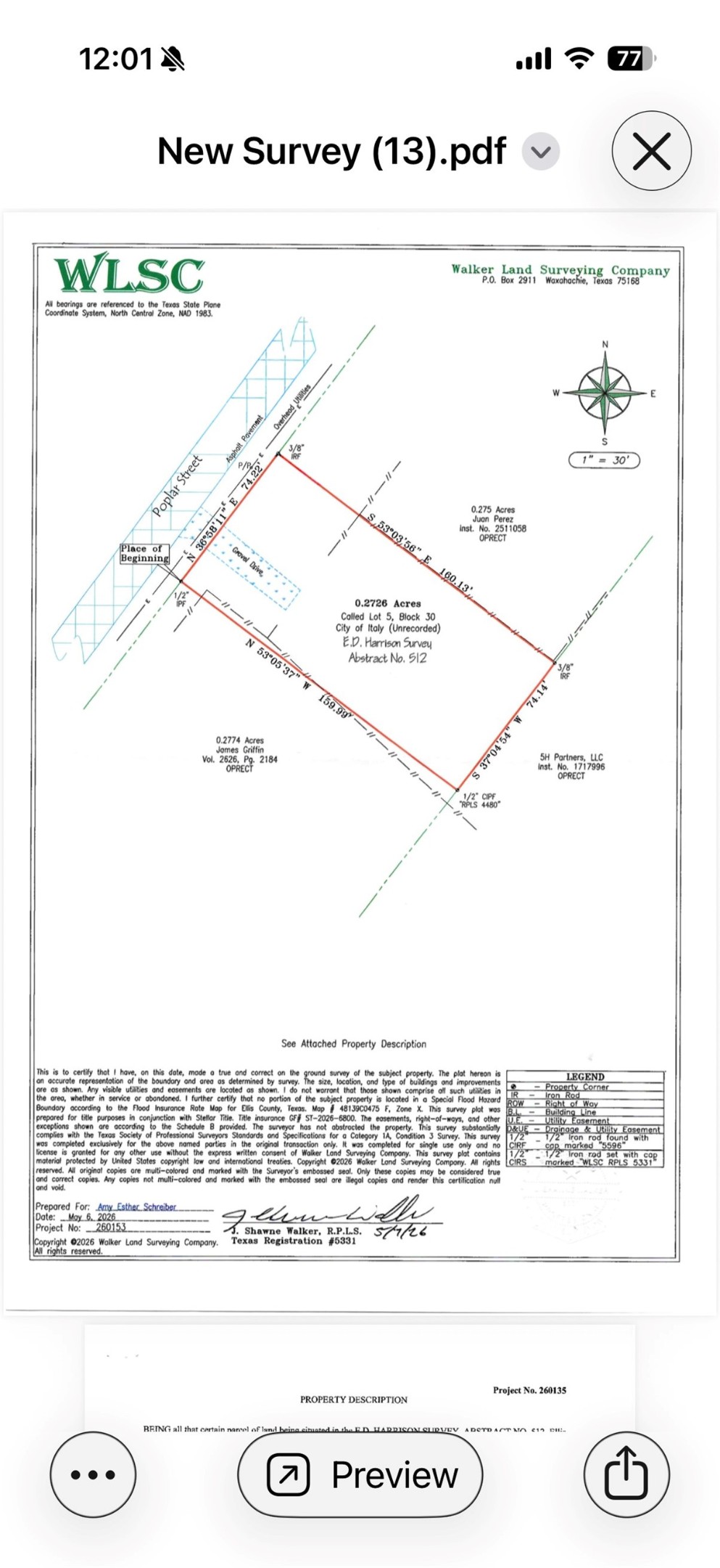 0 E Poplar Street Italy TX 76651