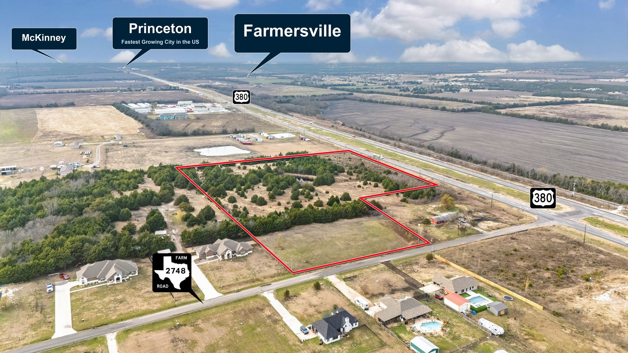 10 Acres Us-380 Highway Caddo Mills TX 75135