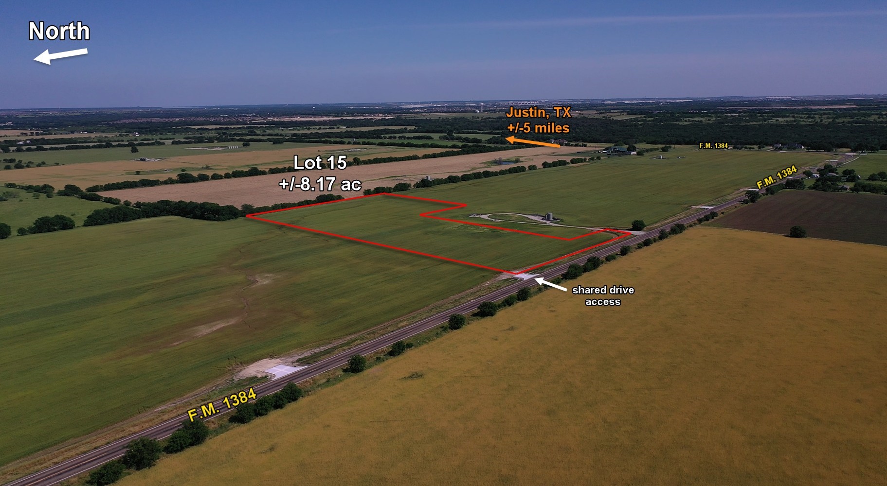 Lot 15 F.m. 1384 Justin TX 76247