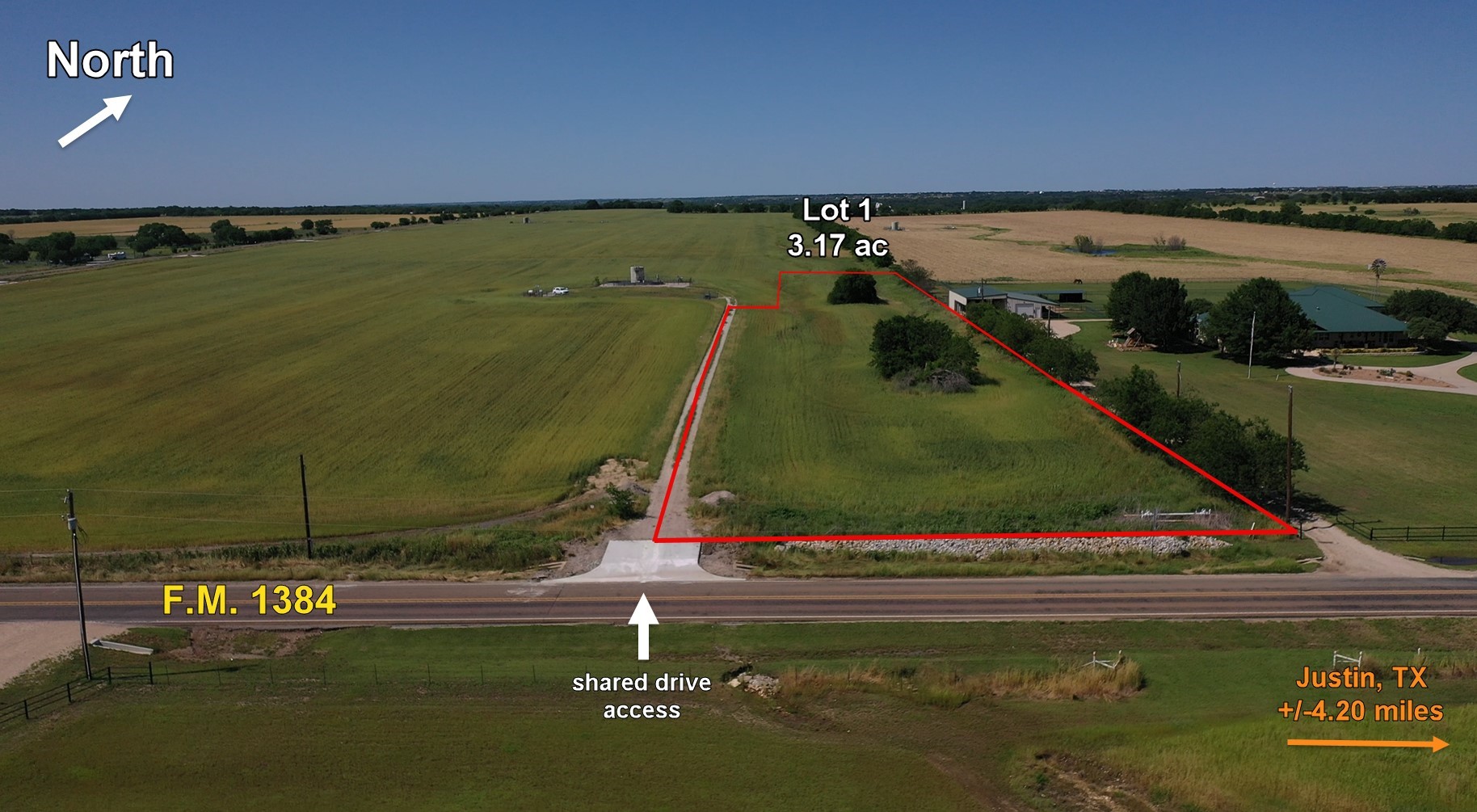 Lot 1 F.m. 1384 Justin TX 76247