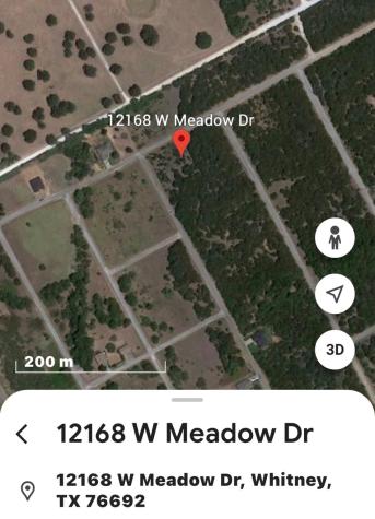 12168 Westmeadow Drive Whitney TX 76692