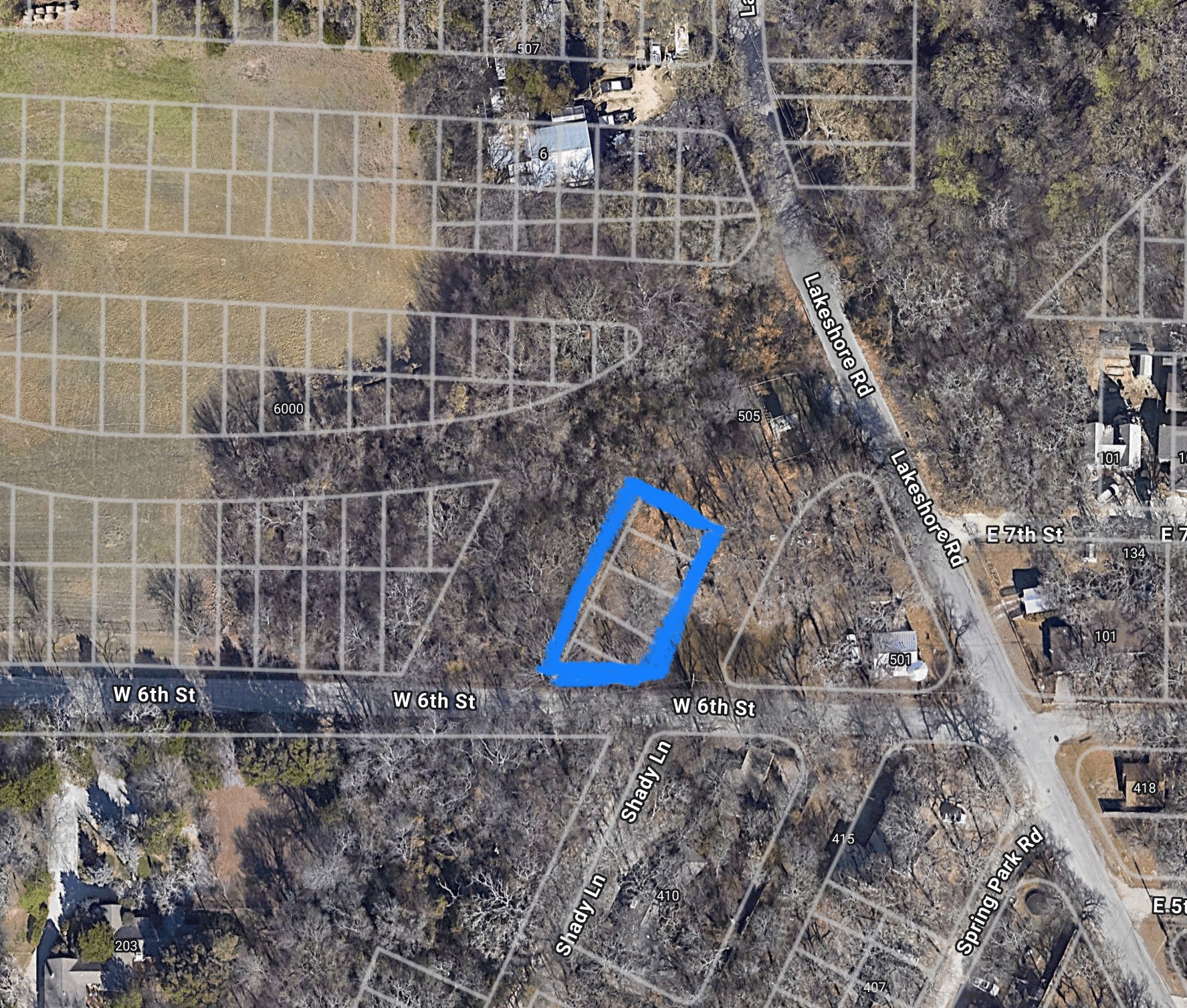 Na W 6th Street Shady Shores TX 76208