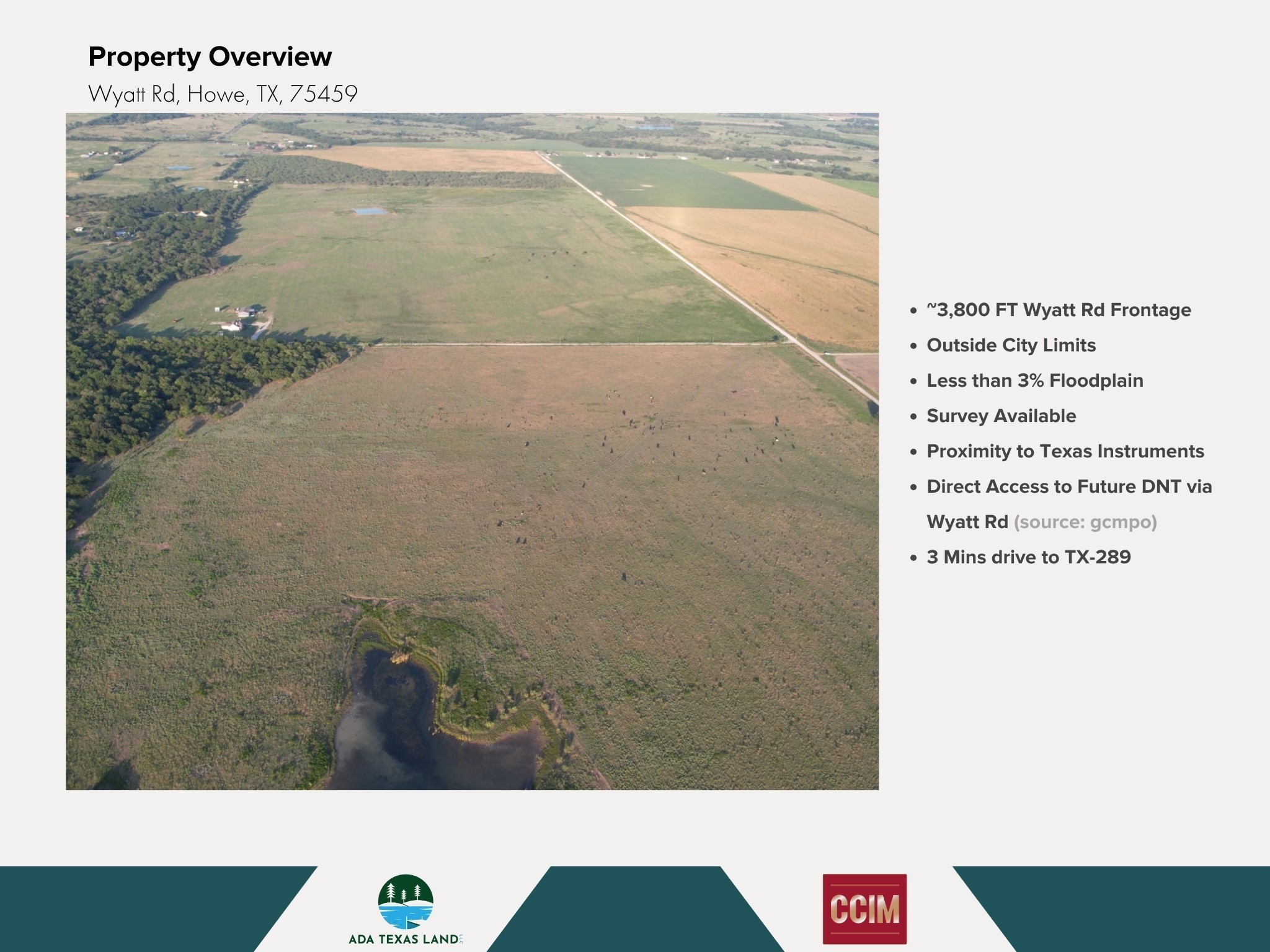 Tbd 172.12 Wyatt Road Howe TX 75092