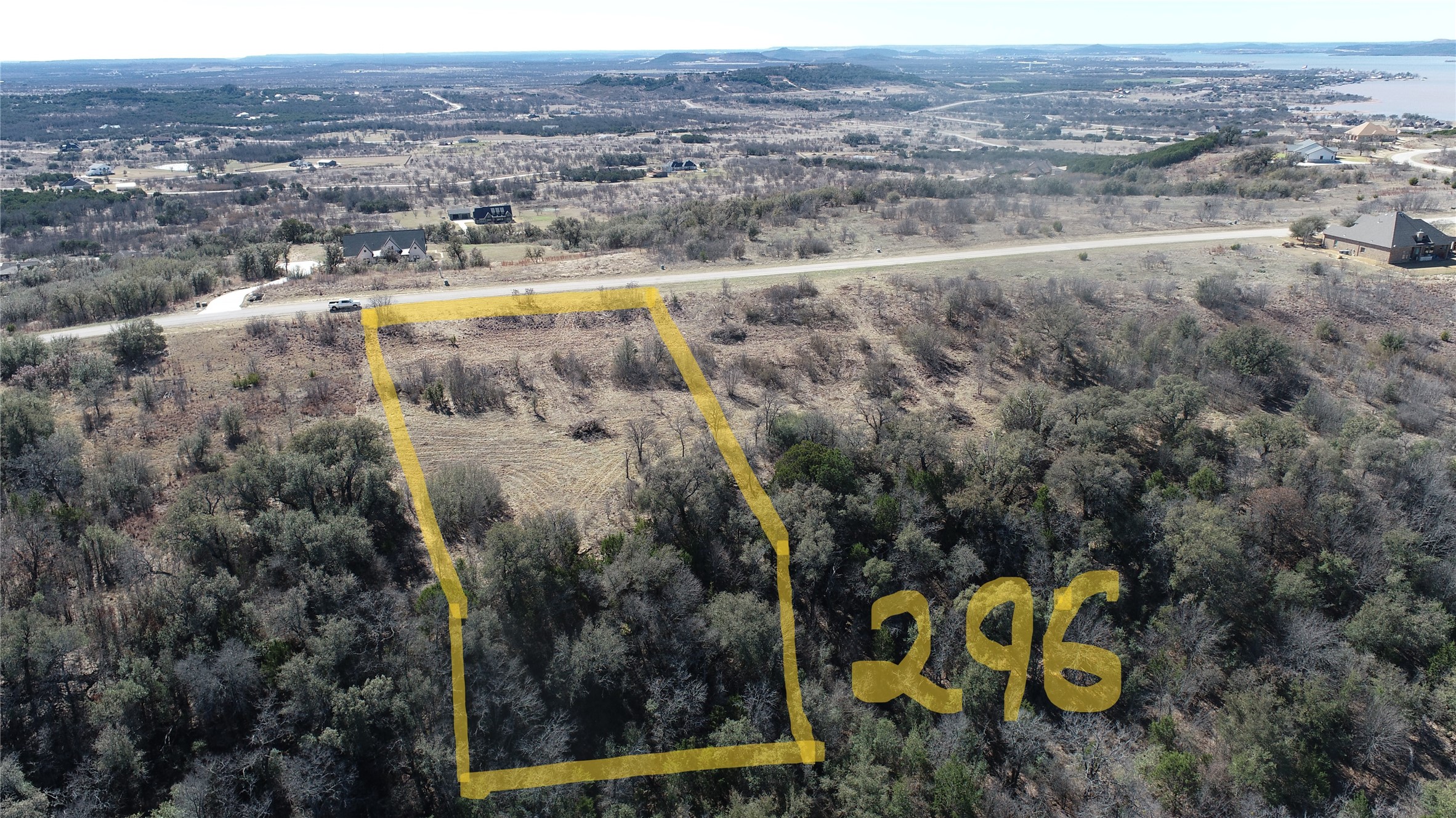 Lot 296 Shooting Star Possum Kingdom Lake TX 76449