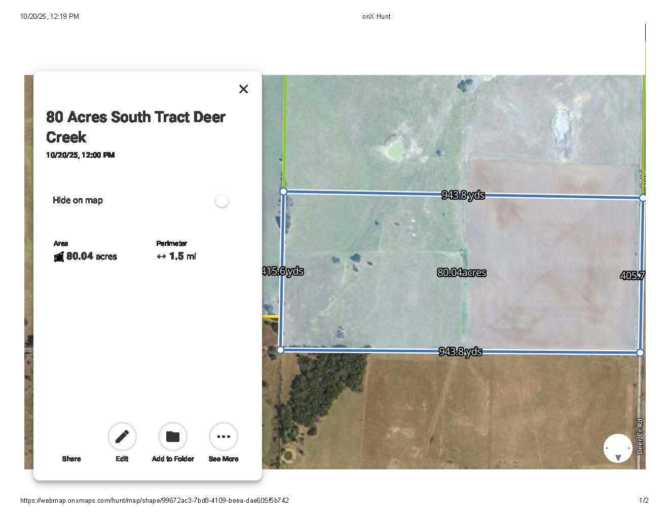 80 Acres South Deer Creek Road Henrietta TX 76365