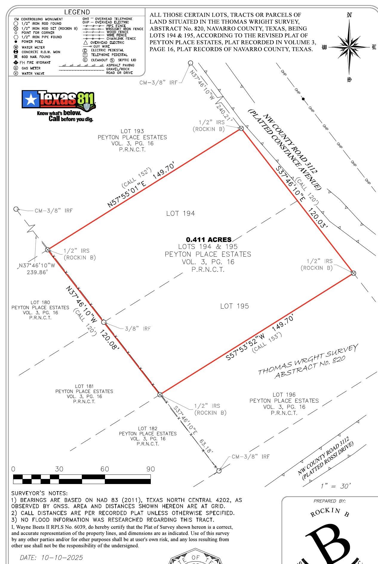L194-195 NW County Road 3112 Purdon TX 76679