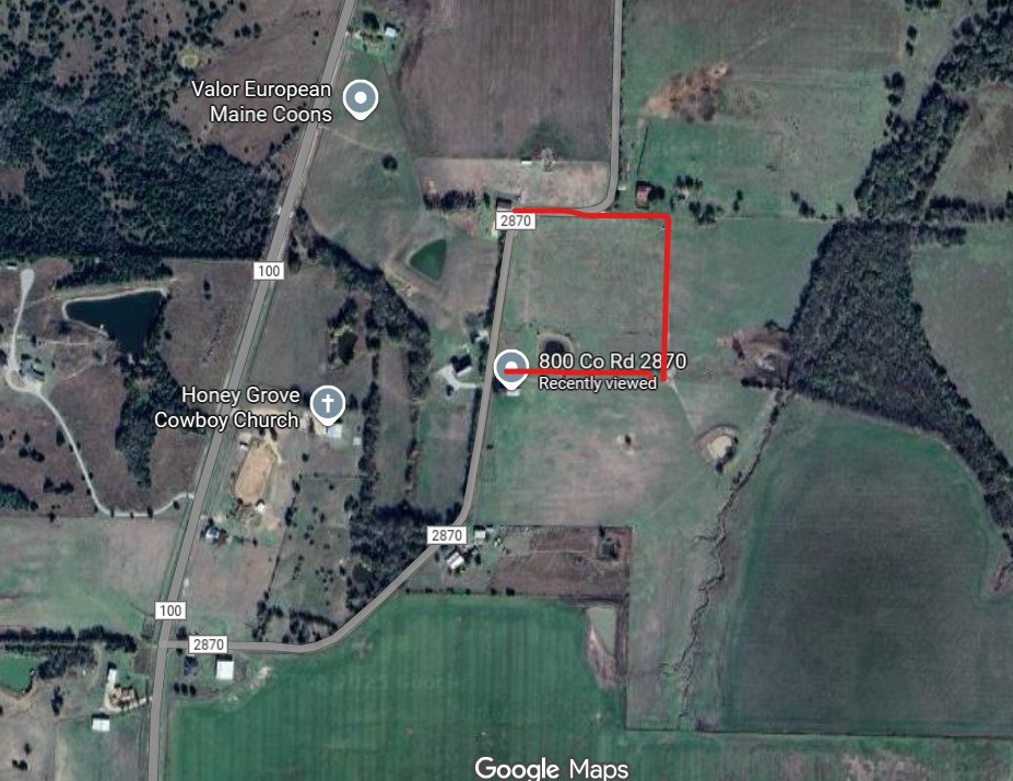 800 County Road 2870 Honey Grove TX 75446