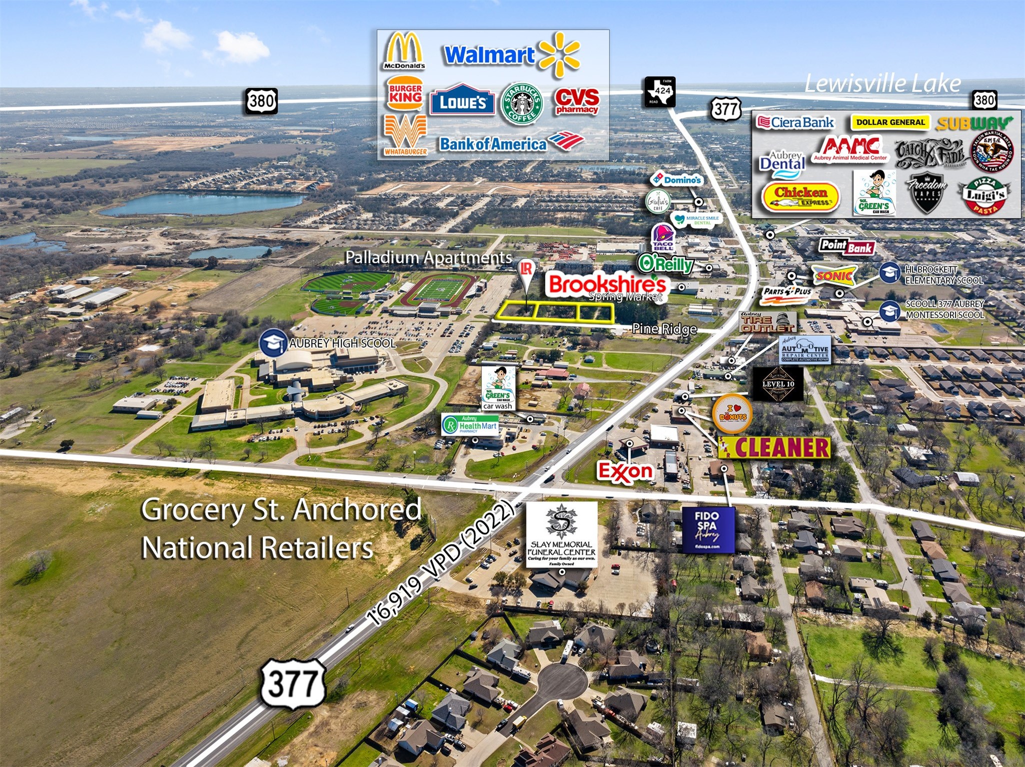 1.6 Acres Pine Ridge Lane Aubrey TX 76227