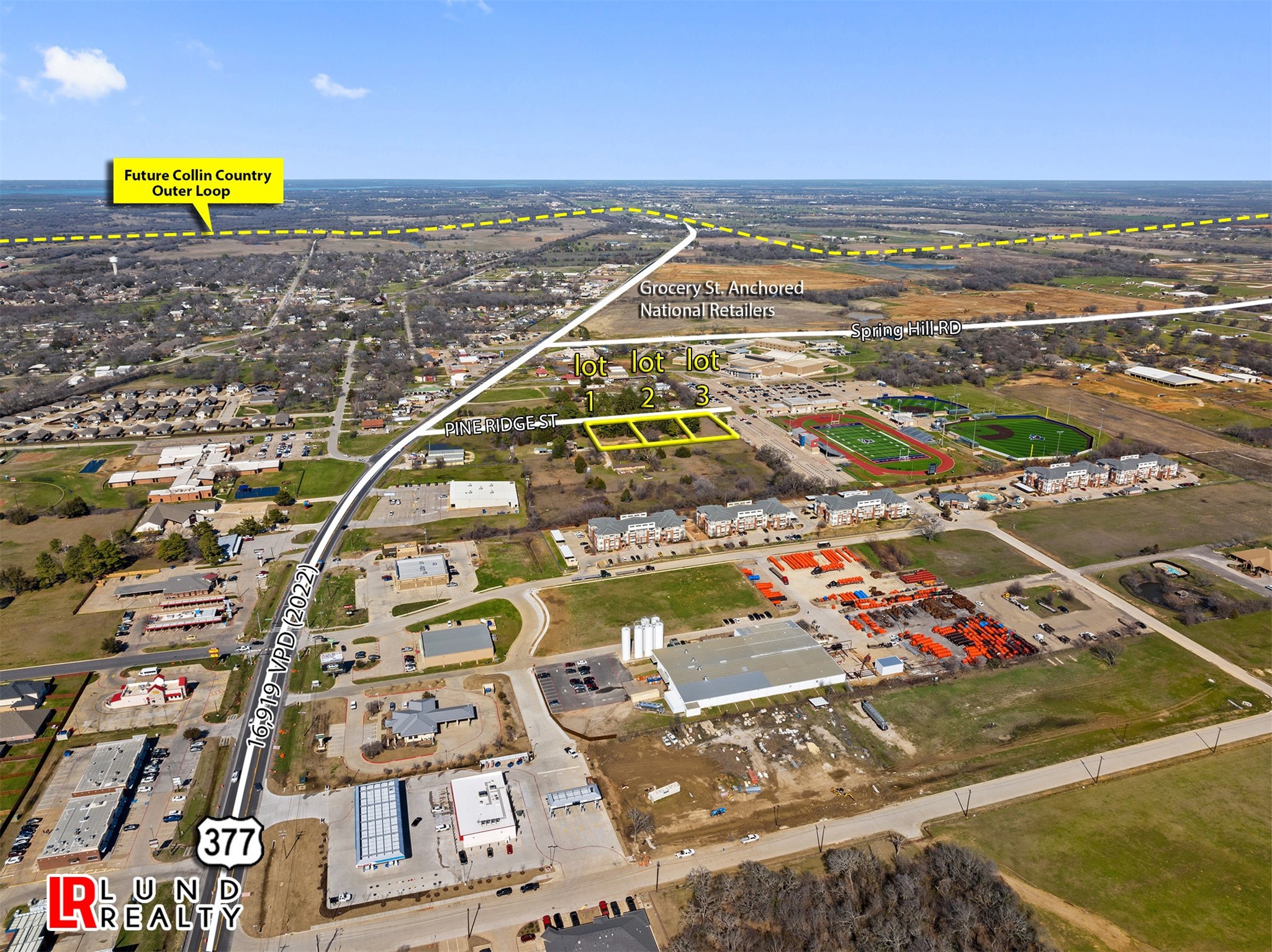 1.6 Acres Pine Ridge Lane Aubrey TX 76227