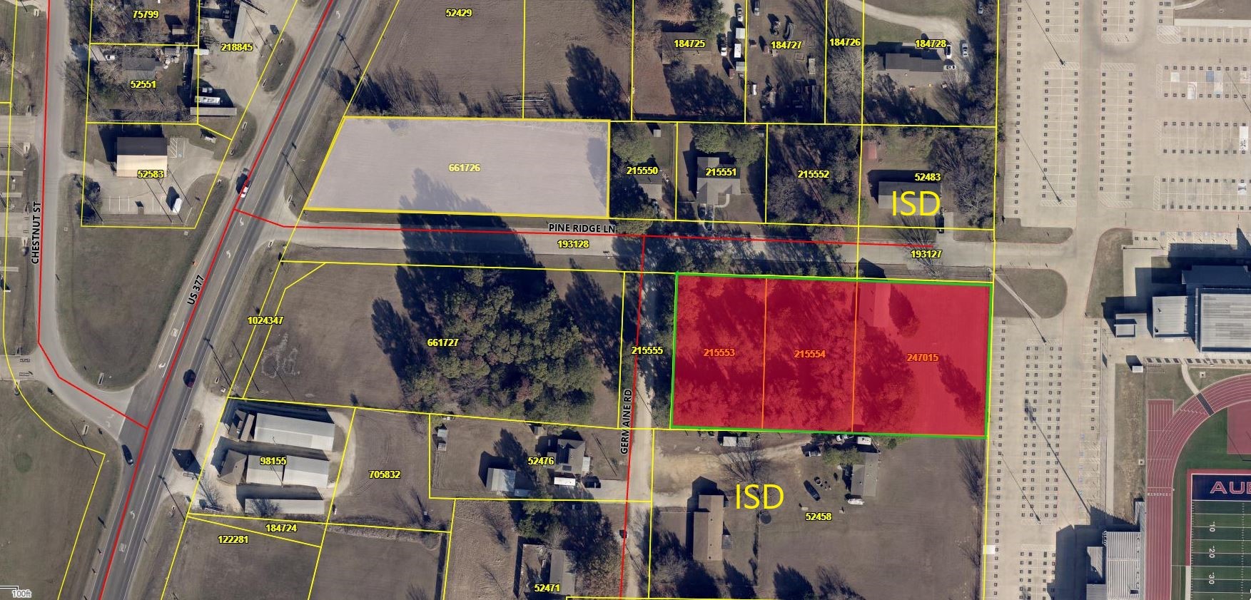 1.6 Acres Pine Ridge Lane Aubrey TX 76227
