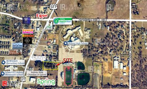 1.6 Acres Pine Ridge Lane Aubrey TX 76227