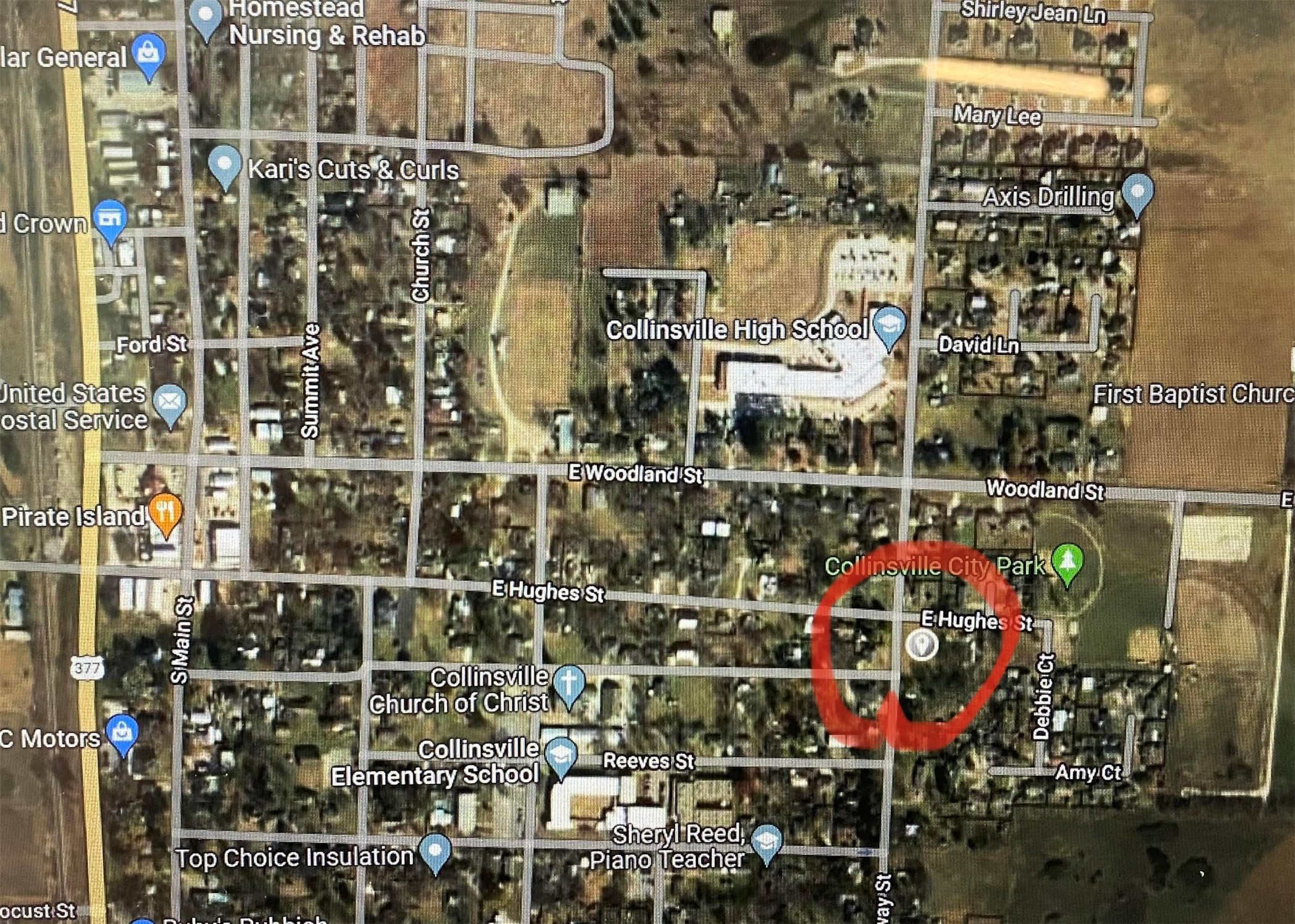 724 E Hughes Street Collinsville TX 76233