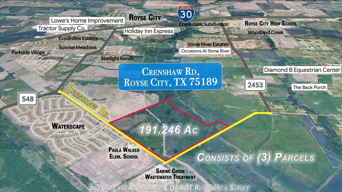 Tbd Crenshaw Road Royse City TX 75189