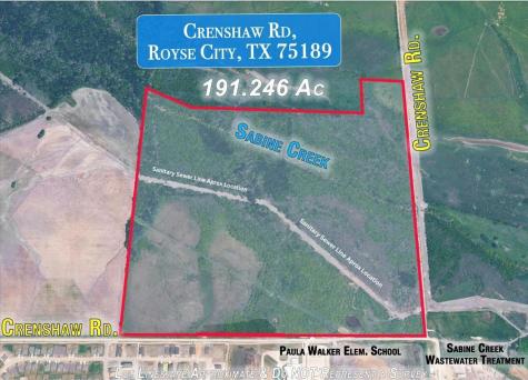 Tbd Crenshaw Road Royse City TX 75189