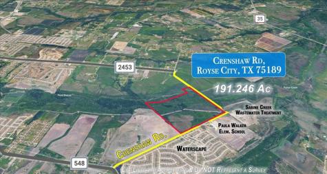 Tbd Crenshaw Road Royse City TX 75189