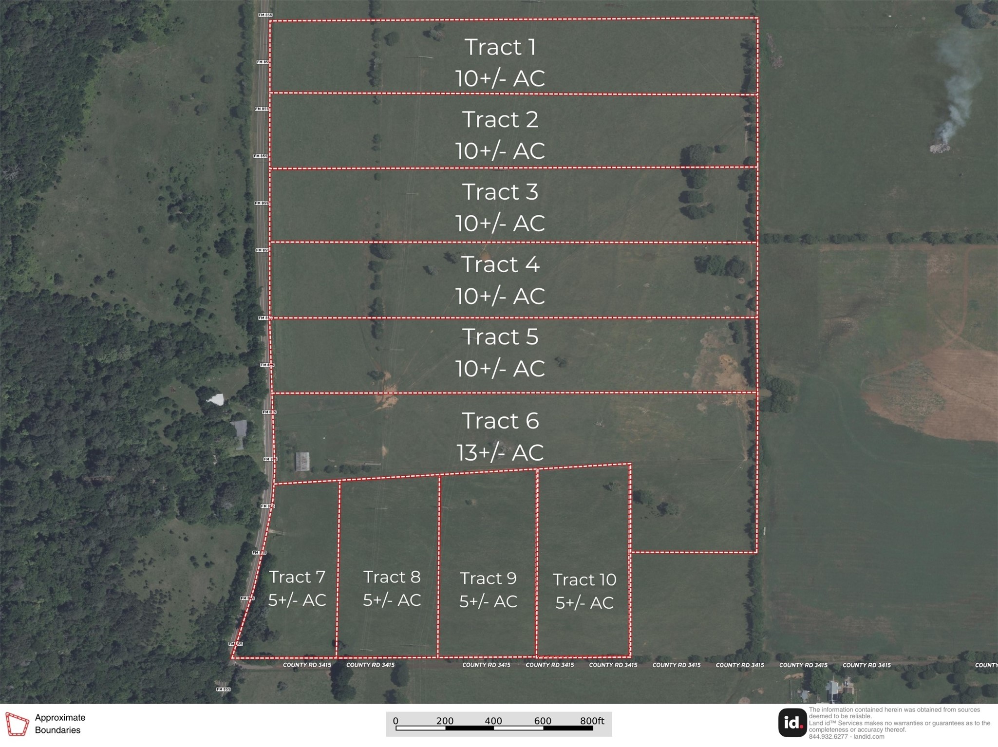 Tract 1 Fm 855 Jacksonville TX 75766