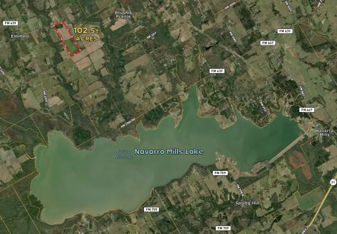 102.5 acres Fm 744 Frost TX 76641
