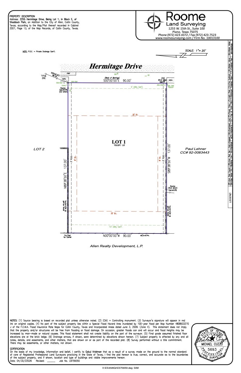 2255 Hermitage Drive Allen TX 75013