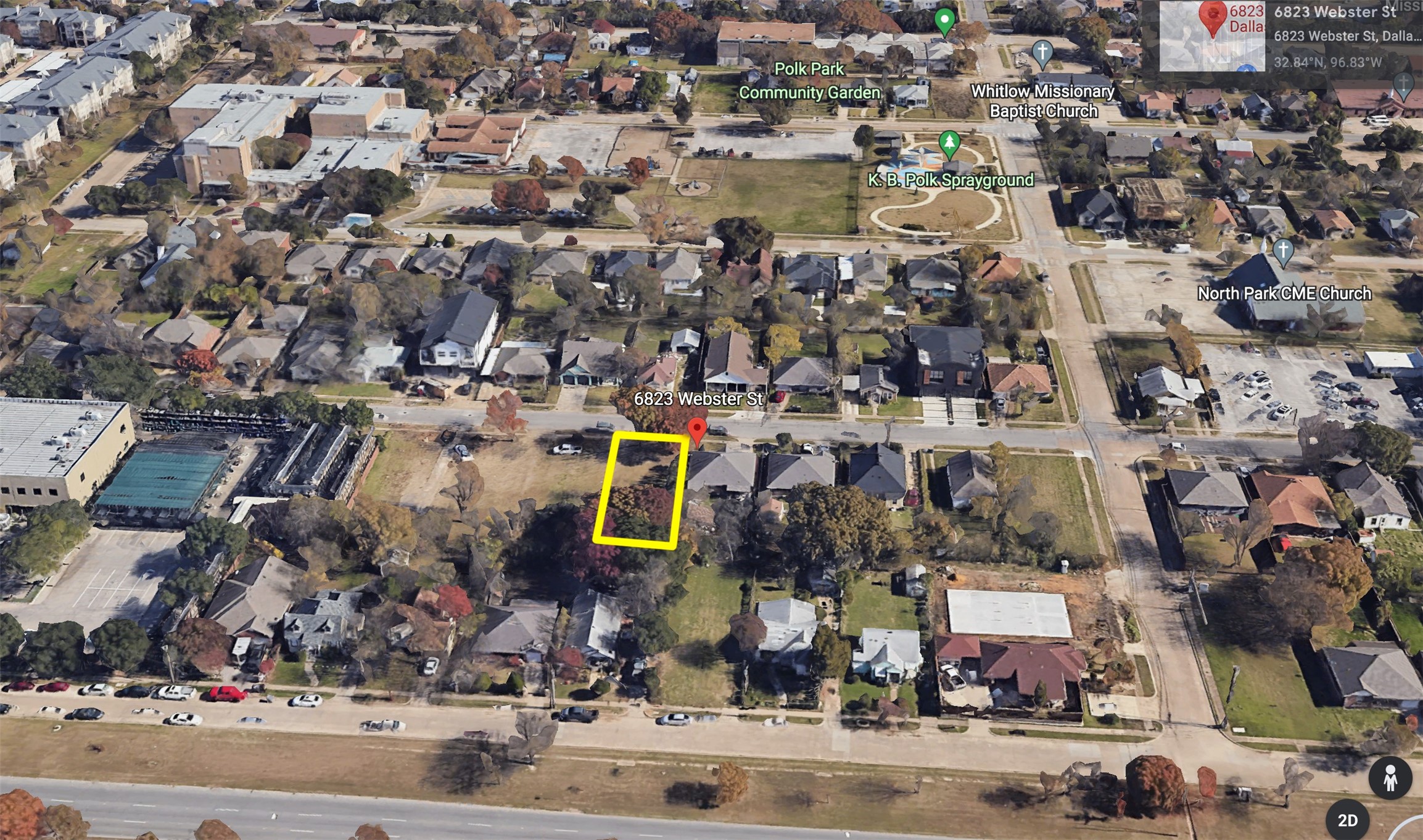 6823 Webster Street Dallas TX 75209
